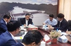 工委会与老挝能源与矿产资源部等单位交流对话
