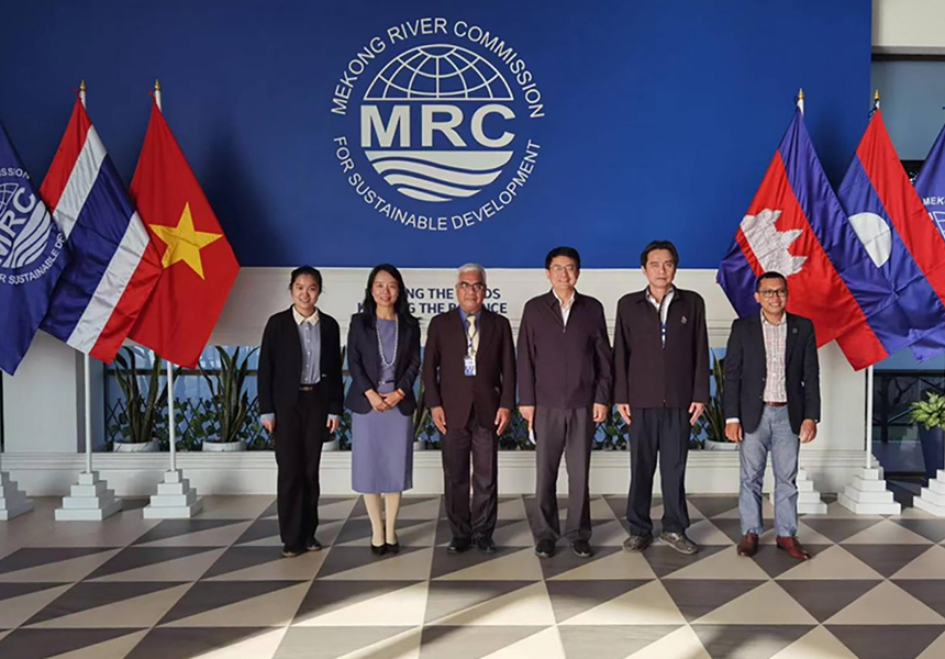 与湄公河委员会开展对话交流